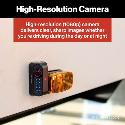 Black Furrion Vision S+ 1080p High Resolution Camera Features - Day Night Vision | United RV Parts