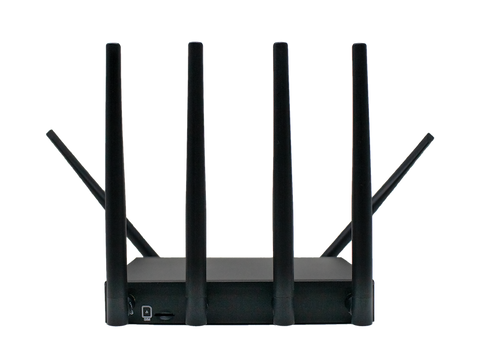 Pace TravlFi Journey XTR Router - Rear View with Antennas | United RV Parts