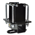 Black Steel RV Bumper Hitch - Side Profile View | United RV Parts