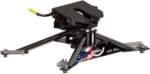 Black PullRite OEX 5th Wheel Hitch 4800 - Front Angle View | United RV Parts