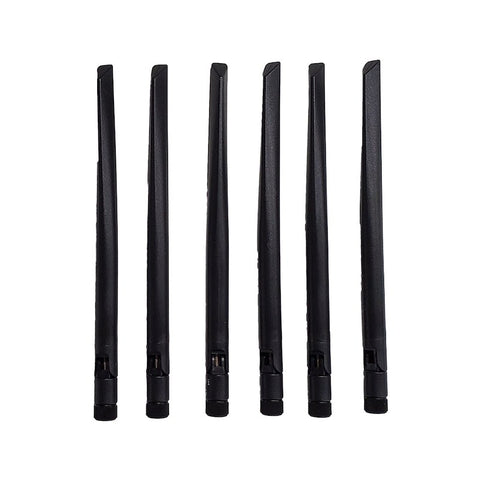 Black 4G LTE Router Antennas - Six Antenna Set | United RV Parts