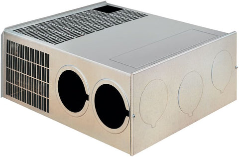 Beige Metal Suburban SF-42VHQ 40,000 BTU RV Furnace - Side View | United RV Parts