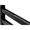 Black RV Screen Door Push Bar - Corner Bracket Detail | United RV Parts
