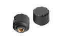 Black RV Tire Cap Sensors - Close-up Detail View | United RV Parts