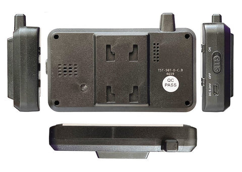 Gray TST TPMS Display Monitor - All Angles Back View | United RV Parts