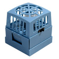 Blue Valterra FridgeCool Fan - Angled View with Switch | United RV Parts