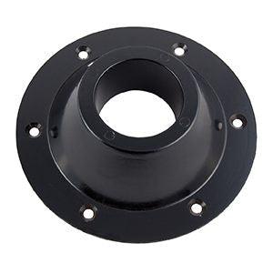 Ap Products | Round Surface Mount Pedestal Base | 013-1119B | Black
