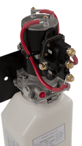 Red Hydraulic Lines Connection Detail Left Angle | United RV Parts