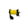Yellow SumoSprings SSR-187-54-1 Single Spring with Black Bracket Hardware - Front Detail | United RV Parts