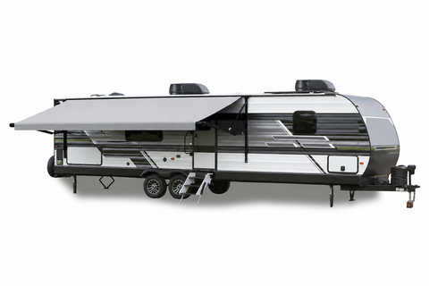 Velarium | Universal Cut-to-Fit Awning Fabric | VAF022007 | Gray | 22'