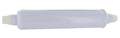 White Inline Water Filter Cartridge with 1/2 Inch Fittings - Top View | United RV Parts