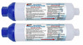 White Valterra AquaFresh Water Filter Cartridges - Product Detail | United RV Parts