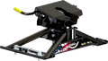 Black PullRite OEX Super 5th 4700 Fifth Wheel Hitch - Rear 3/4 View | United RV Parts