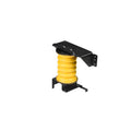 SumoSprings SSR-180-54-1 Single Yellow Spring with Black Steel Mount - Front View | United RV Parts