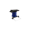 Blue Rubber SumoSprings SSR-128-40-2 Rear Helper Spring with Black Bracket - Side Profile | United RV Parts