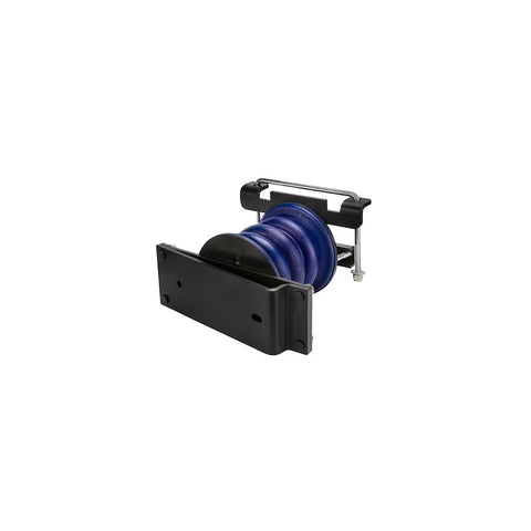 SumoSprings SSR-128-40-2 Blue Micro-Cellular Urethane Spring with Black Mount - Angled View | United RV Parts