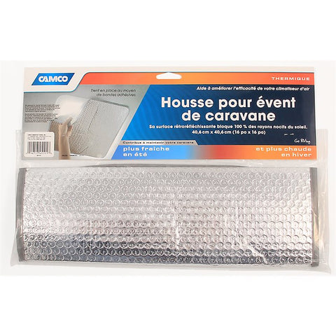 Camco 45191 Sunshield RV Vent Cover - Package View | United RV Parts
