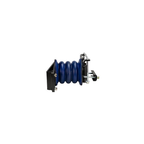SumoSprings SSR-128-40-2 Blue Urethane Rear Helper Spring with Bracket - Direct Side View | United RV Parts