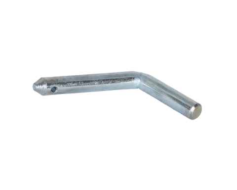 JR Products 01124 Chrome Plated Steel 1/2" Hitch Pin - Angled Detail View | United RV Parts
