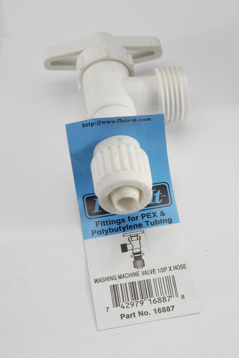 Flair-It Washing Machine Valve 16887 with Original Packaging - Product View | United RV Parts