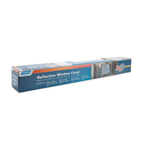 Camco | Cubierta reflectante para ventanas SunShield | 45161 | 50" x 26"