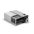 White Metal Dometic DFMD30121 Medium Furnace 30,000 BTU - Side Angle View | United RV Parts