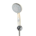 Off White Camco 43715 Handheld RV Shower Head Kit with On/Off Switch and Flexible Hose - Front View | United RV Parts