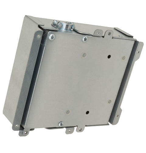 Grey Metal RV Air Conditioner Control Box - Exterior Back View | United RV Parts