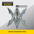 Stromberg Carlson T-Chocks with Brand Logo - Product Feature Image | United RV Parts