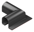 Black Jaeger Flip'N Seal StyleCap Corner Cover - 3D View | United RV Parts