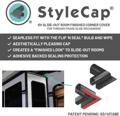 StyleCap RV Slide-Out Features and Benefits Chart | United RV Parts