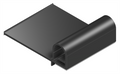 Black Rubber RV Slide-Out Seal - 3D Isometric CAD View Showing Wiper and Bulb Profile | United RV Parts