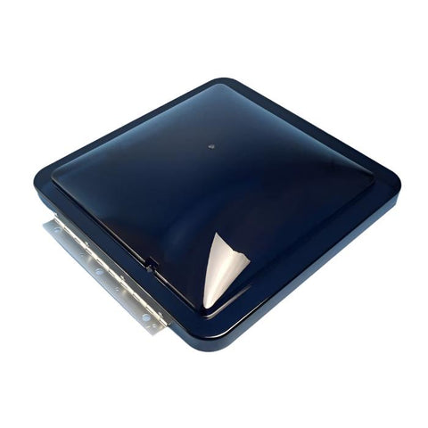 Smoke Polycarbonate Fantastic Fan Vent Cover K1020-19 - Side Angle | United RV Parts