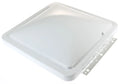 White Dometic Fan Replacement Lid K1020-81 - Angled View | United RV Parts