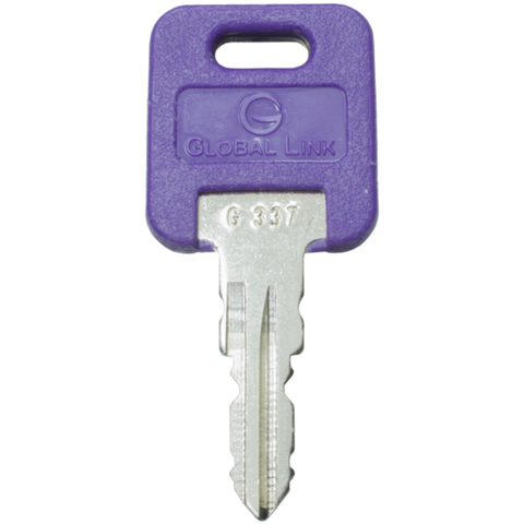 Purple Global Link Key G337 Code - Front View | United RV Parts