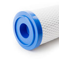 Blue End Cap Connection Detail WaterPur KW1 Filter - End View | United RV Parts