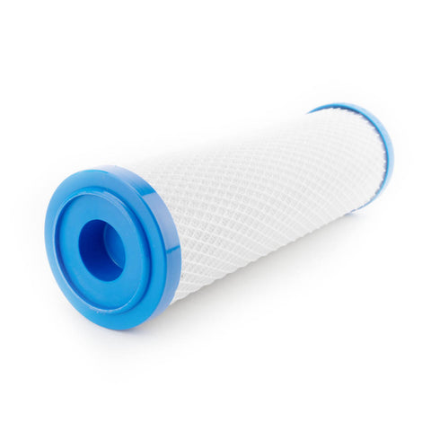 White Carbon Block WaterPur KW1 Water Filter Cartridge - Side Profile | United RV Parts