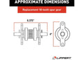 Lippert 123356 Gear Pack Assembly Dimensions - 5.625in x 4.25in 15-Tooth RV Slide-Out Repair | United RV Parts