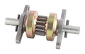 Lippert 123356 RV Slide-Out Gear Pack 15-Tooth Spur Gear with Mounting Flanges - Front View | United RV Parts