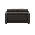Charcoal McCoy Vinyl Lippert Heritage Series RV Click-Back Sleeper Sofa - Rear View | United RV Parts