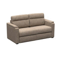 Tan Woven Polyester Thomas Payne Heritage Series Clickback Sleeper Sofa 68in Dellmead - Angled View | United RV Parts