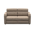 Tan Woven Polyester Thomas Payne Heritage Series Clickback Sleeper Sofa 68in Dellmead - Front View | United RV Parts