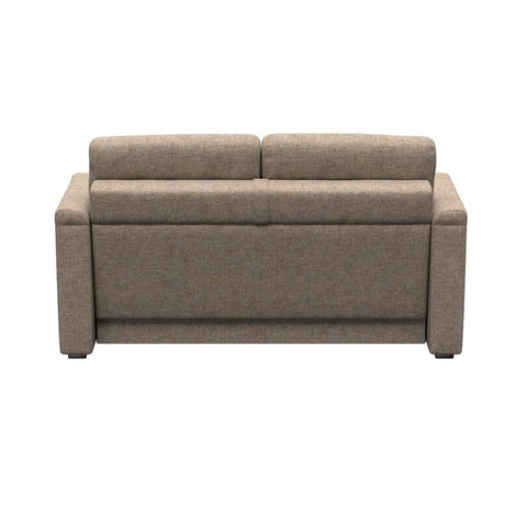Tan Woven Polyester Thomas Payne Heritage Series Clickback Sleeper Sofa 68in Dellmead - Rear View | United RV Parts