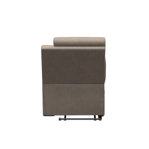 Lippert | Heritage Theater Modular Seating | Left Hand Recliner | 2024044097 | 27.5" | Driftwood