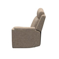 Dellmead Fabric Lippert Heritage Left Hand RV Recliner - Side Profile View | United RV Parts