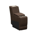 Brown Satula Thomas Payne Seismic 12in RV Theater Seating Center Console - 3/4 Front View | United RV Parts