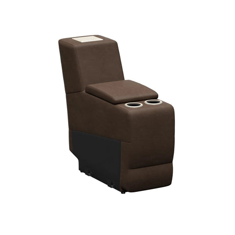 Brown Satula Thomas Payne Seismic 12in RV Theater Seating Center Console - 3/4 Front View | United RV Parts