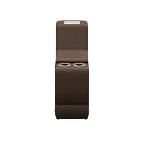 Brown Satula Thomas Payne Seismic 12in RV Center Console with Dual Cupholders - Front View | United RV Parts