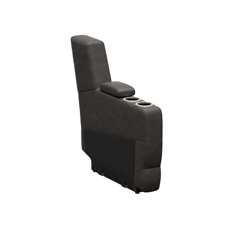 Charcoal McCoy PolyHyde Thomas Payne Seismic RV Theater Seating 5" Center Console - Right Side Profile | United RV Parts