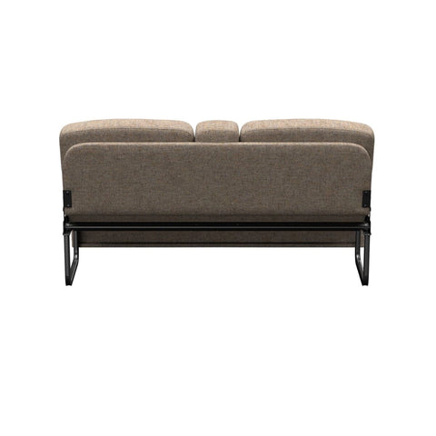 Thomas Payne Signature Sofa - Back View with Metal Frame | United RV Parts